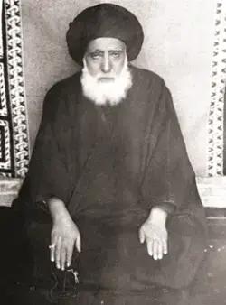 صورة ذات جودة عالية لآية الله السيد جمال الدين الكلبايكاني