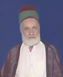 صورة السيد هاشم الحداد في السنوات الأخيرة من عمره الشريف