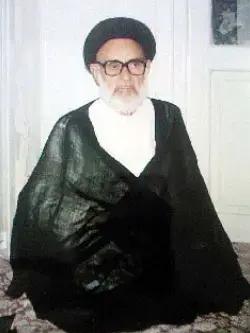 صورة نادرة للحاج معين الشيرازي والد زوجة العلامة الطهراني