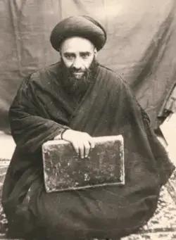 صورة قديمة للسيد الحجة الكوه الكمرئي مؤسس المدرسة الحجتيّة